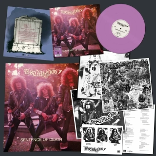 DESTRUCTION - Sentence of Death / EURO COVER / Coloured Vinyl