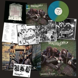 DESTRUCTION - Sentence of Death / US COVER / Coloured Vinyl