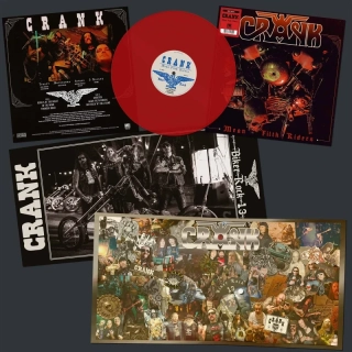 CRANK - Mean Filth Riders / Coloured Vinyl