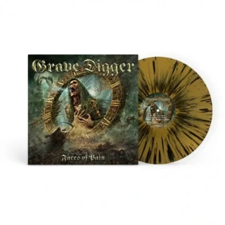GRAVE DIGGER - Faces Of Pain / Splatter Vinyl