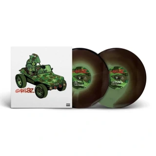 GORILLAZ - Gorillaz / Indie Camouflage Green Vinyl / 2LP