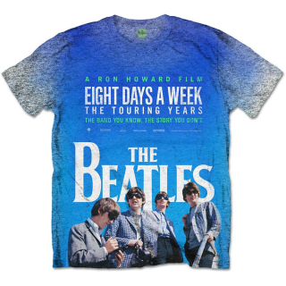 BEATLES - 8 DAYS A WEEK MOVIE POSTER / TRIČKO PÁNSKÉ / XL
