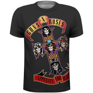GUNS N' ROSES - APPETITE / TRIČKO PÁNSKÉ / XL