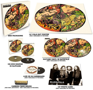 BLUES PILLS - LADY IN GOLD / LP / PICTURE+CD BOX / LIMITED
