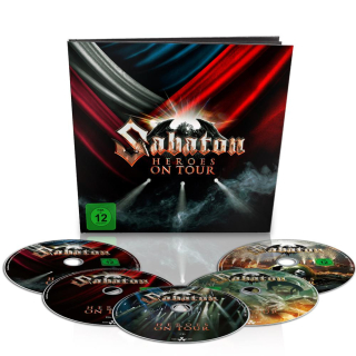 SABATON - HEROES ON TOUR / EARBOOK 2 BLU-RAY + 2 DVD + 1 CD