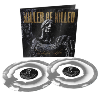 KILLER BE KILLED - RELUCTANT HERO / SILVER/WHITE CORONA VINYL / LIMITED 400 KS