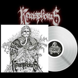 KERASPHORUS - NECRONAUT + CLOVEN HOOVES AT THE HOLOCAUST DAWN / WHITE VINYL / LIMITED 200 KS