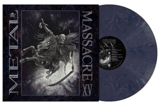 METAL MASSACRE - XV / NIGHT BLUE MARBLED VINYL / LIMITED 200 KS
