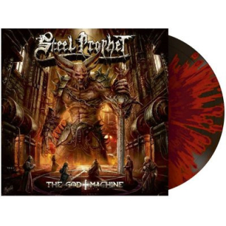 STEEL PROPHET - GOD MACHINE / RED/BLACK SPLATTER VINYL /