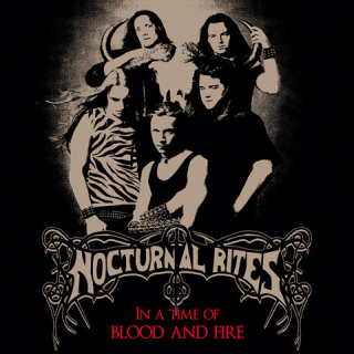 NOCTURNAL RITES - IN A TIME OF BLOOD AND FIRE / VINYL