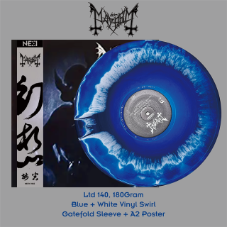 MAYHEM - CHIMERA / GATEFOLD / BLUE SWIRL VINYL + POSTER /