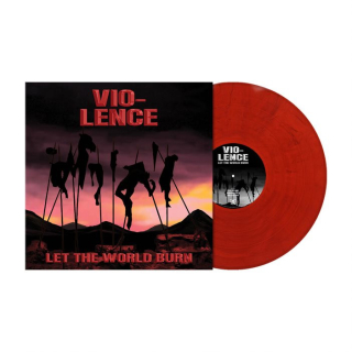 VIO-LENCE - LET THE WORLD BURN / CRIMSON MARBLED VINYL + POSTER / EP