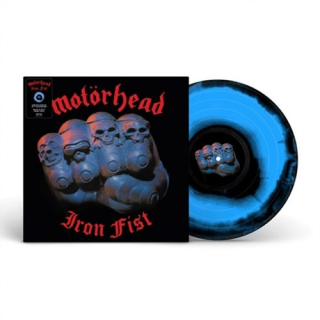 MOTÖRHEAD - IRON FIST / BLACK & BLUE SWIRL VINYL