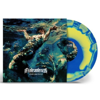MALEVOLENCE - MALICIOUS INTENT / YELLOW BLUE CORONA VINYL