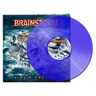 BRAINSTORM - LIQUID MONSTER / LP / CLEAR BLUE