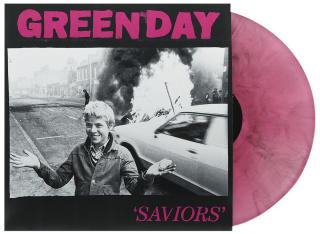 GREEN DAY - SAVIORS / BLACK & PINK VINYL