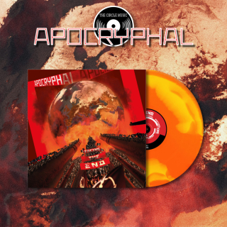APOCRYPHAL - FACING THE END / ORANGE SWIRL VINYL