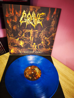 GRAVE - AS RAPTURE COMES / BLUE VINYL