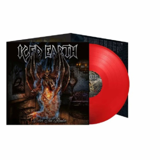 ICED EARTH - ENTER THE REALM / RED VINYL / LUXURIOUS TRIPLE GATEFOLD