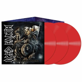 ICED EARTH - LIVE IN ANCIENT KOURION / RED VINYL / 3 LP LUXURIOUS TRIPLE GATEFOLD