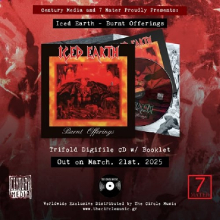 ICED EARTH - BURNT OFFERINGS / CD IN 7" SLEEVE