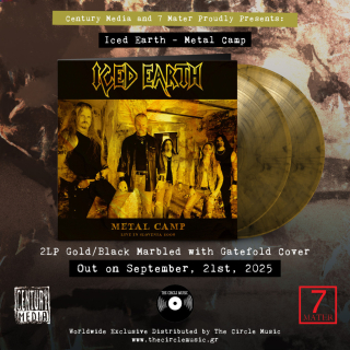 ICED EARTH - METAL CAMP / 2 LP / GOLD MARBLED VINYL