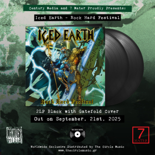 ICED EARTH – ROCK HARD FESTIVAL / 2 LP /