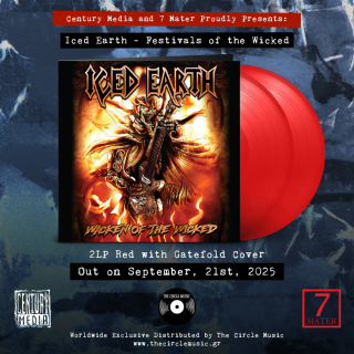 ICED EARTH – WACKEN OF THE WICKED / 2 LP / RED VINYL