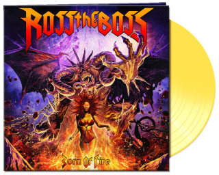 ROSS THE BOSS - BORN OF FIRE / YELLOW VINYL