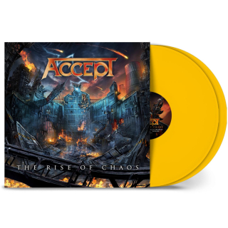ACCEPT - RISE OF CHAOS / YELLOW VINYL / 2LP
