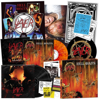 SLAYER - HELL AWAITS / 40TH ANNIVERSARY / VINYL BOX / 3LP