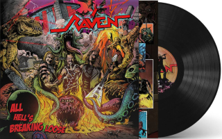 RAVEN - ALL HELL'S BREAKING LOOSE / VINYL