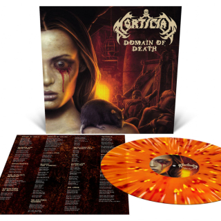 MORTICIAN - DOMAIN OF DEATH / SPLATTER VINYL