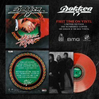 DOKKEN - HELL TO PAY / COLOURED VINYL
