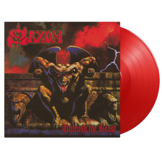 SAXON - UNLEASH THE BEAST / RED VINYL