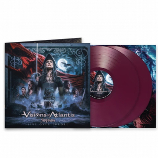 VISIONS OF ATLANTIS - ARMADA LIVE OVER EUROPE / COLOURED VINYL / 2 LP