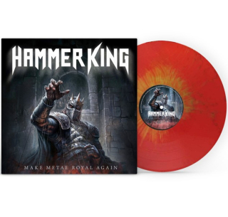 HAMMER KING - MAKE METAL ROYAL AGAIN / RED SPLATTER VINYL