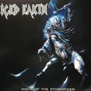 ICED EARTH – NIGHT OF THE STORMRIDER / TRANSPARENT BLUE VINYL